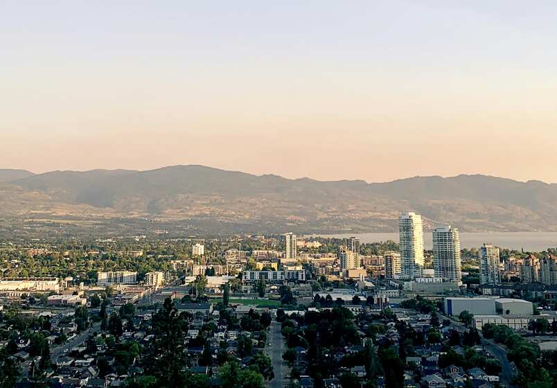 Running in Kelowna, BC