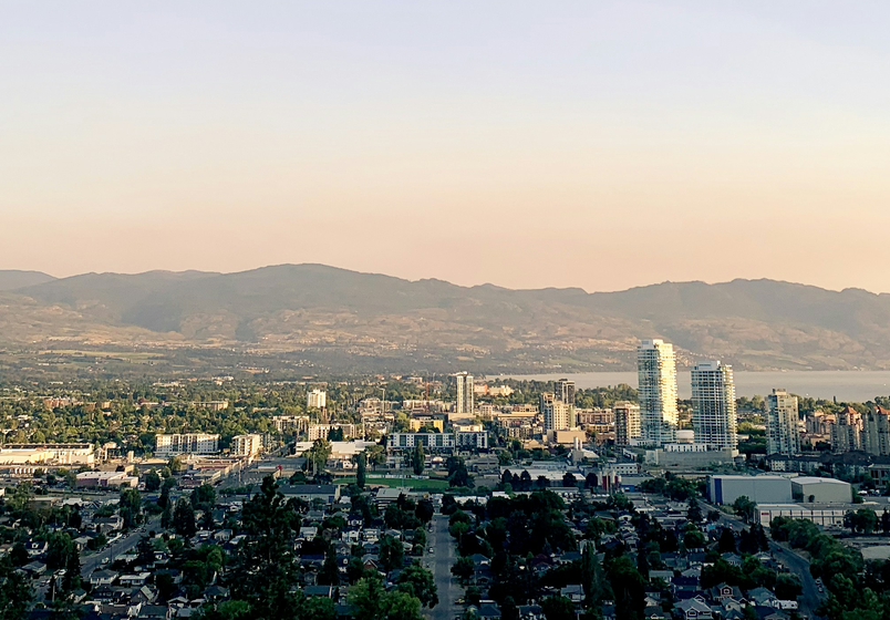 Running in Kelowna, BC