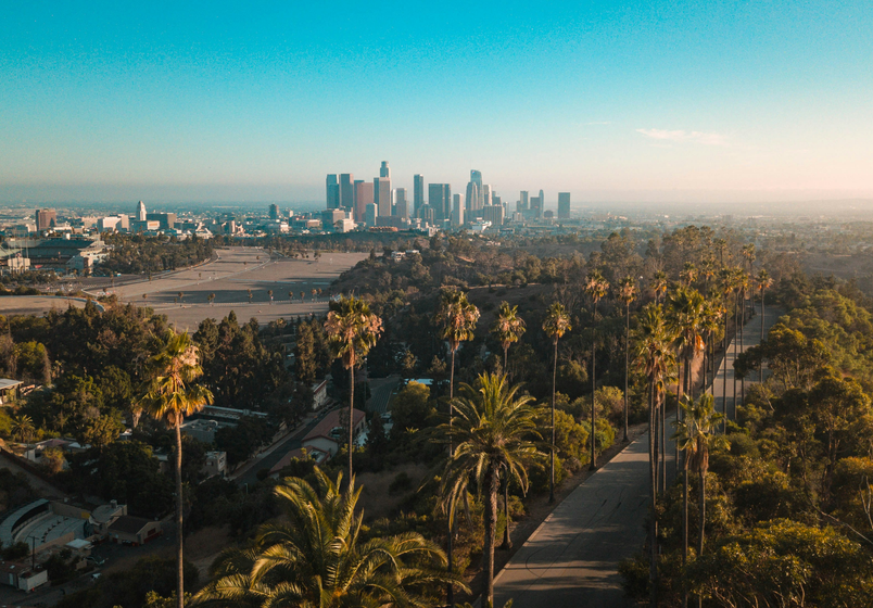 Running in Los Angeles, CA