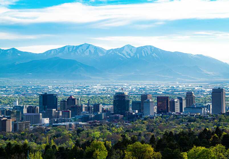 Running in Salt Lake City, UT